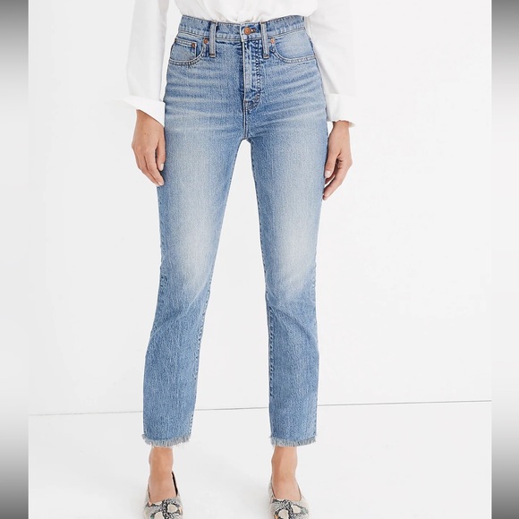 MADEWELL The Perfect Vintage Jean in Ainsworth Wash - Picture 2 of 5